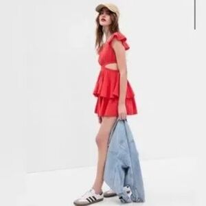Red Mini Gap Dress
